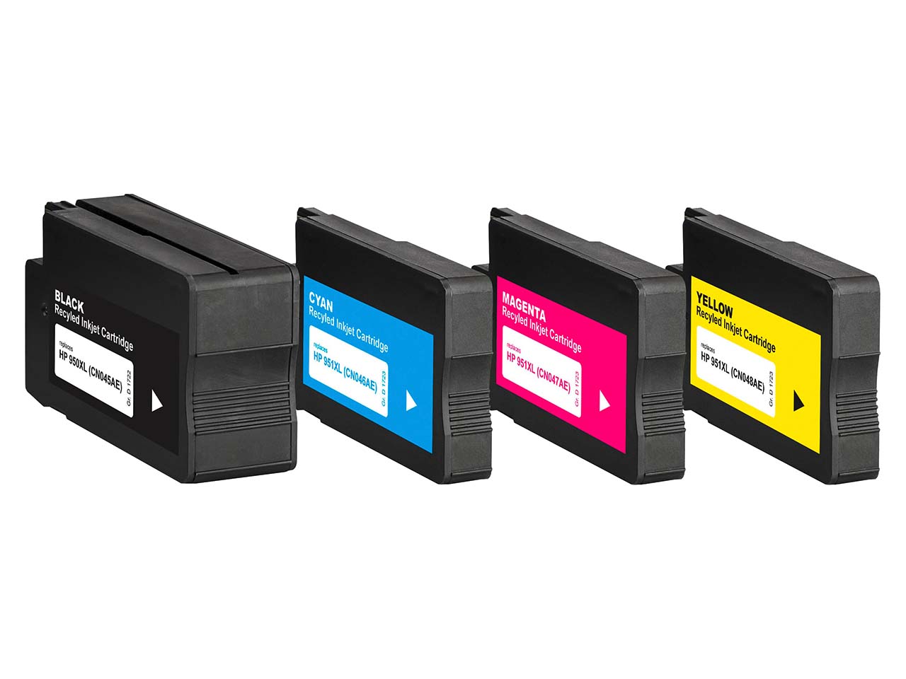 memo 4er Set Tintenpatronen ersetzt hp Nr. 950XL, Nr. 951XL schwarz, cyan, magenta, gelb