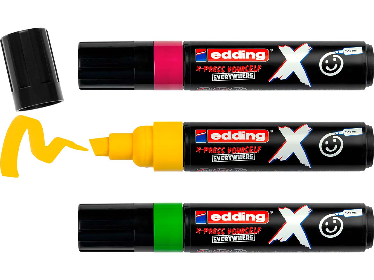 edding 3er Set Multimarker "6900 X"  Bonbonfarben
