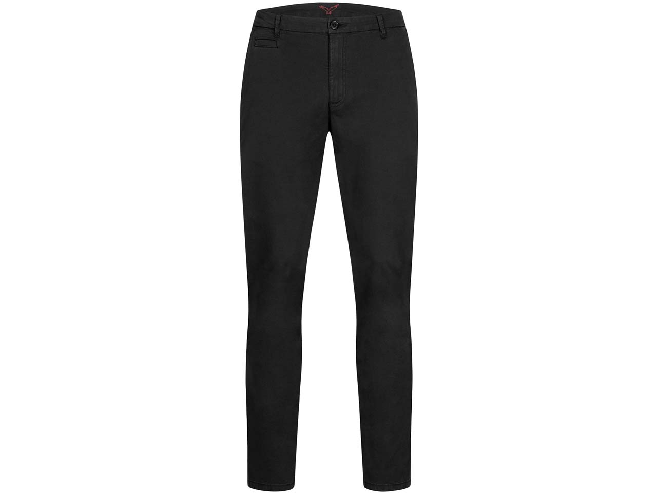 Feuervogl Bio-Herren-Chinohose "Lasse" Slim Fit, black/black, Gr. 33/34