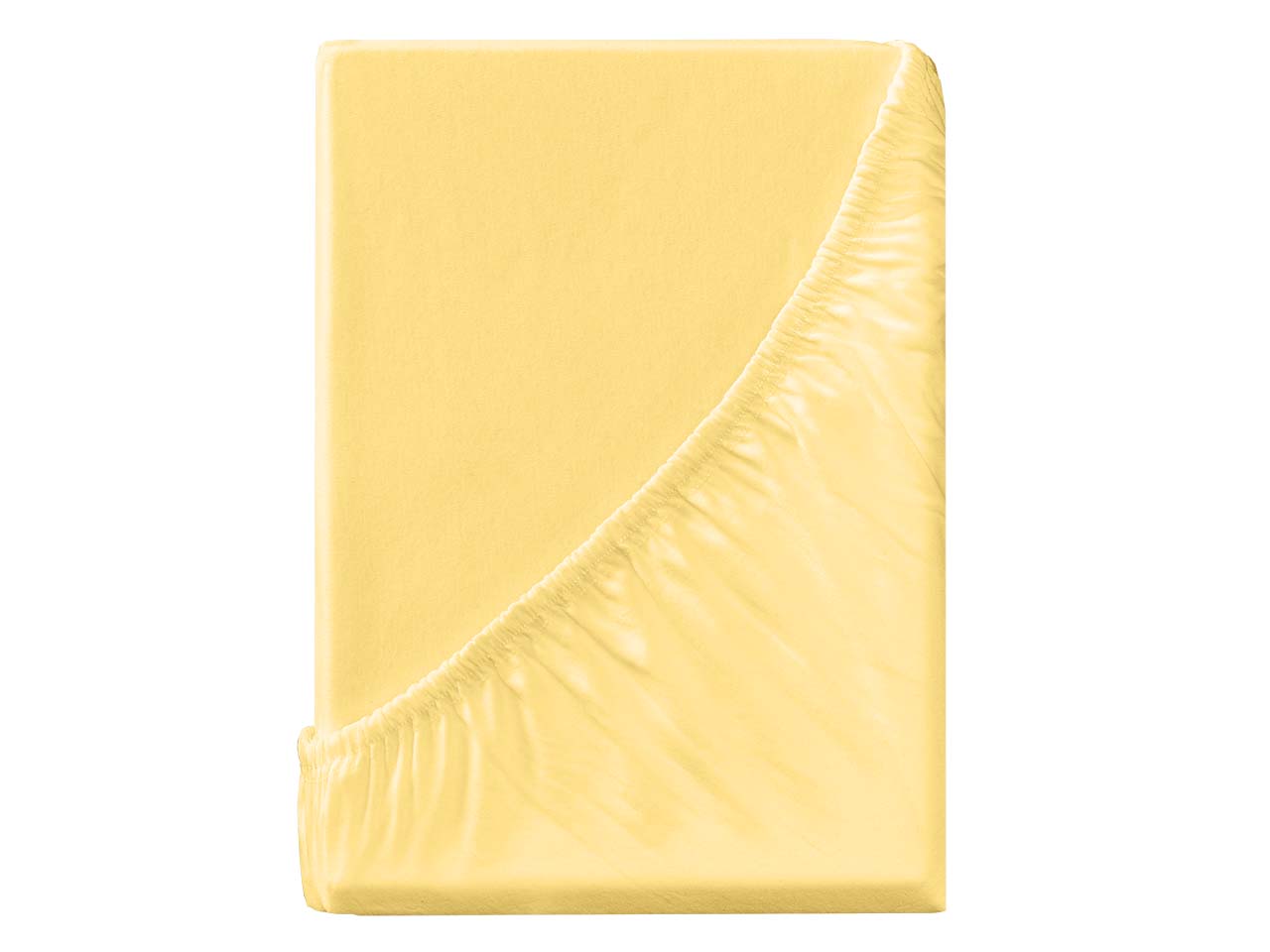 Spannbettlaken "Eco-Jersey-Interlock" aus Bio-Baumwolle 90-100 x 200 cm, hafer