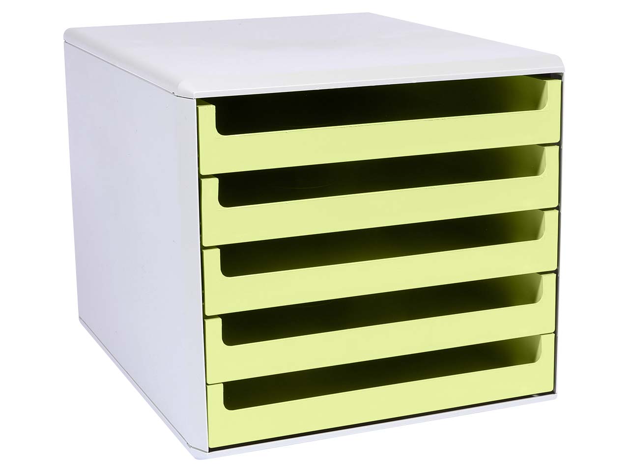 Schubladenbox "La Natura" mit 5 Schubladen hellgrün