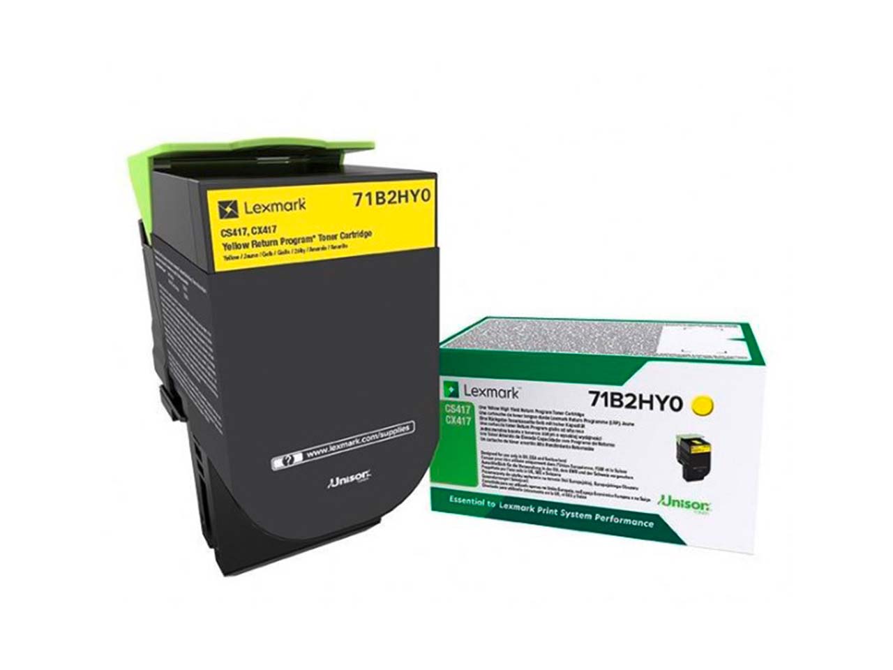 Lexmark Druckkassette 71B2HY0 XL gelb