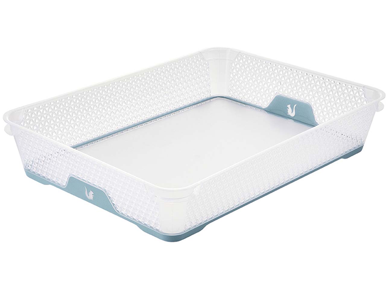 keeeper Aufbewahrungskörbchen "Jonas" DIN A4 mit Anti-Haft, 36 x 26,5 x 7 cm, nordic blue