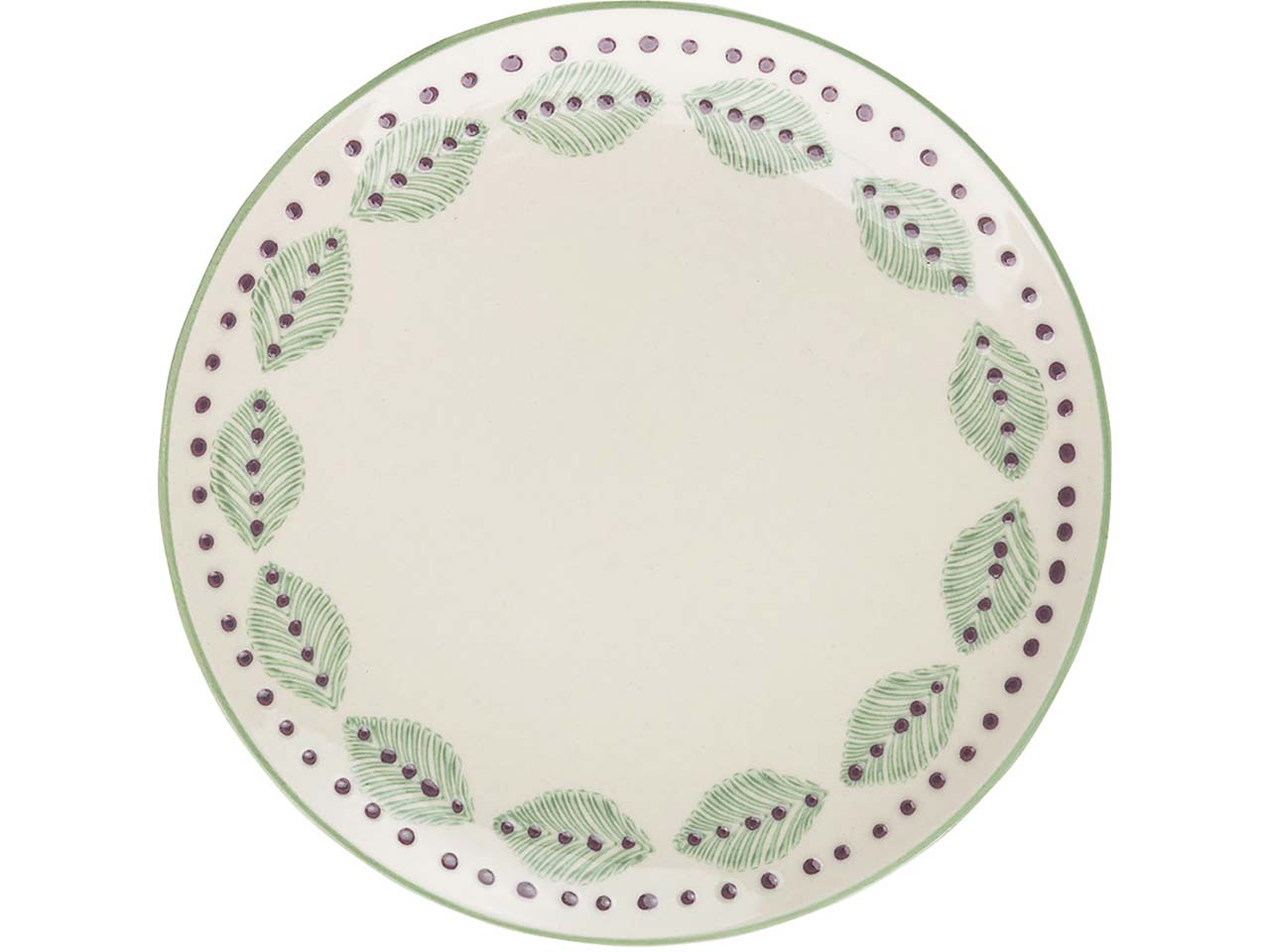 tranquillo Teller "MIX'N'MATCH" Ø 16 cm, grün