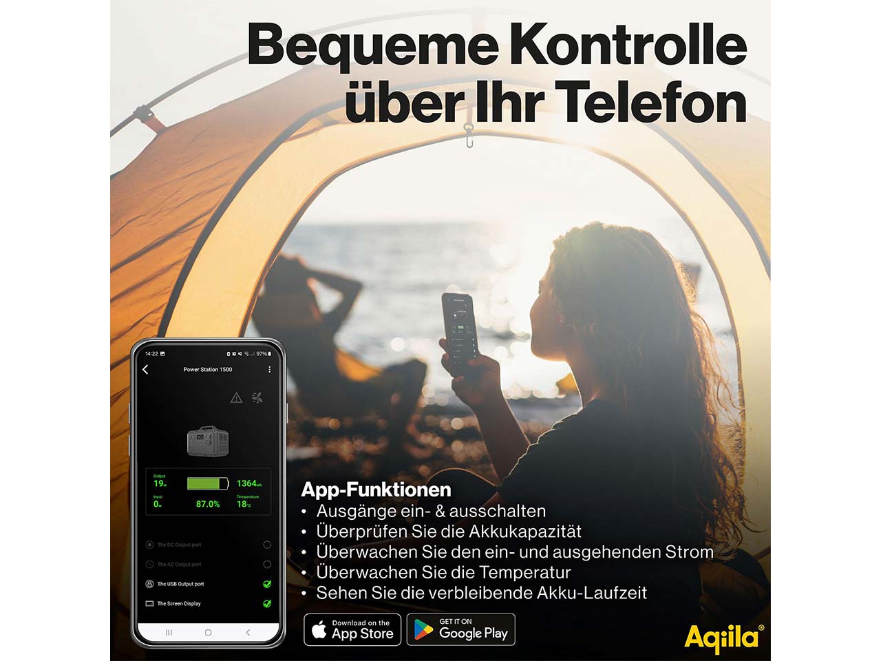 Aqiila Powerstation "Powerbird S1500"