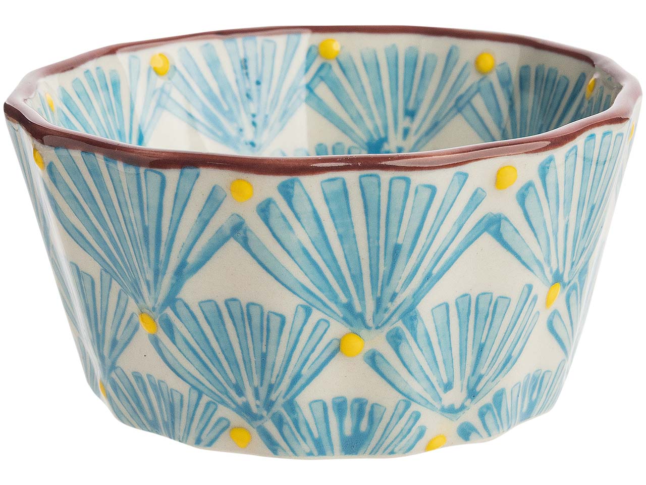 tranquillo Muffinform "ART DECO" blau