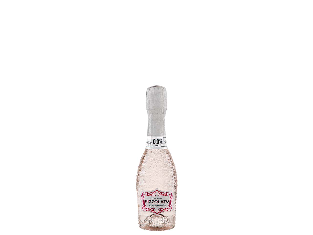 Alkoholfreier Bio-Rosé Spumate Pizzolato M-USE Mini, 0,2 l