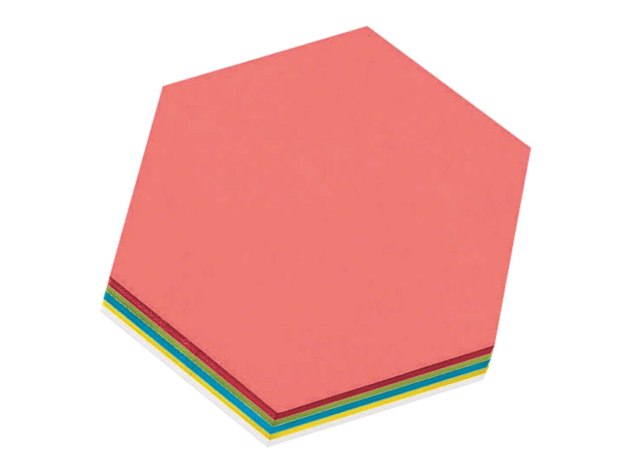 250 Blatt Moderatorenpapier Wabe 19x16,5 (farbig sortiert)