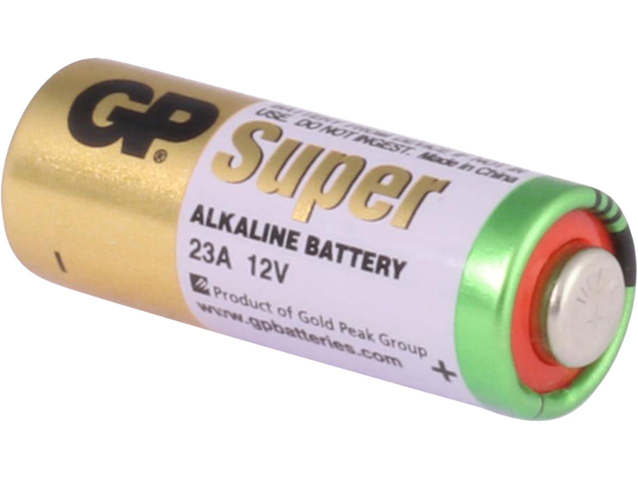 GP Battery Alkaline Batterie "23A" Hochspannung, 12V, 1 Stk.