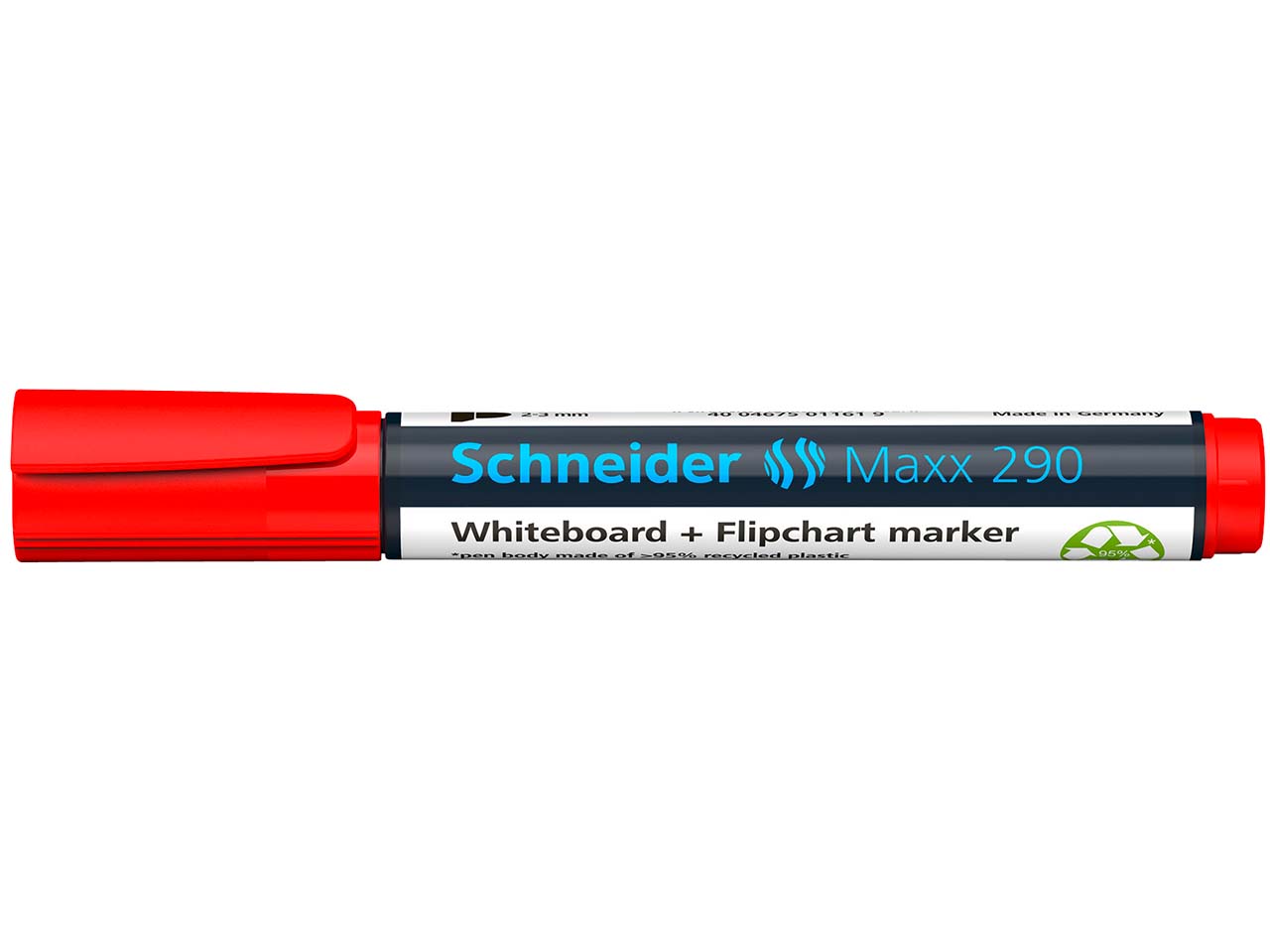 Schneider Whiteboard- und Flipchartmarker 'Maxx 290' rot