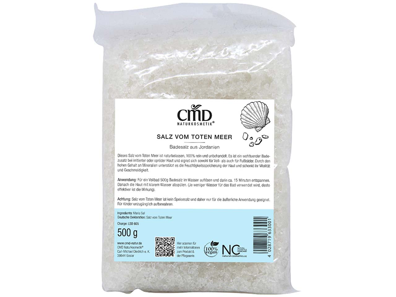 CMD Totes Meer Salz "Neutral" 500 g