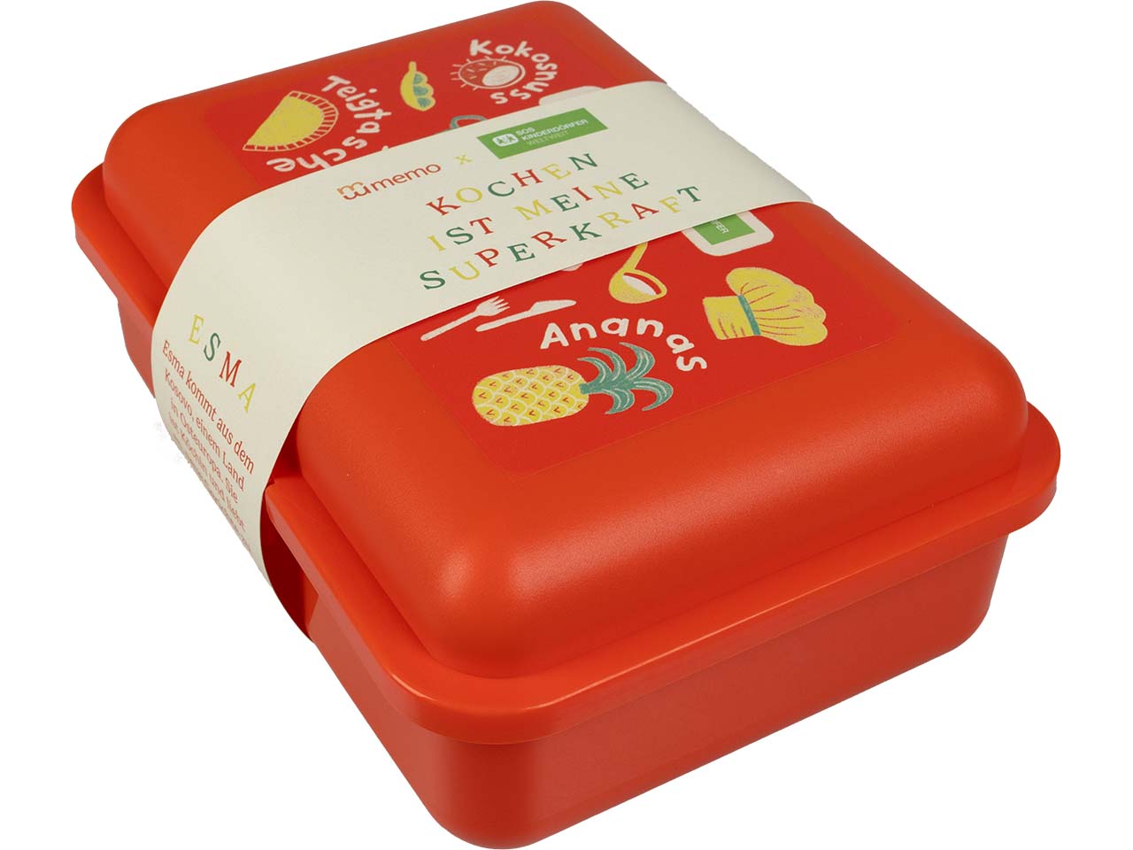 memo x SOS-Kinderdörfer weltweit Lunchbox