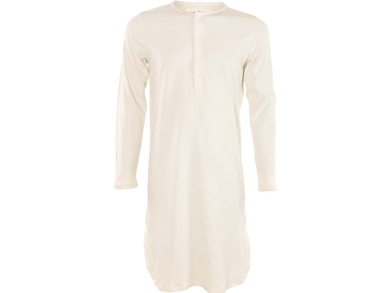 Living Crafts Bio-Unisex-Nachthemd "DOMINIQUE", natural, Gr. L