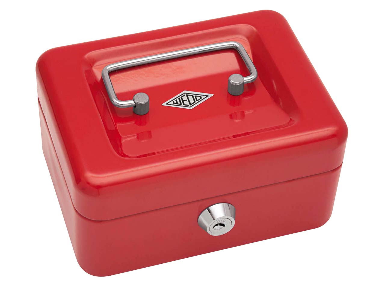 Geldkassette Gr.1 rot 15,2x11,5x8,0cm