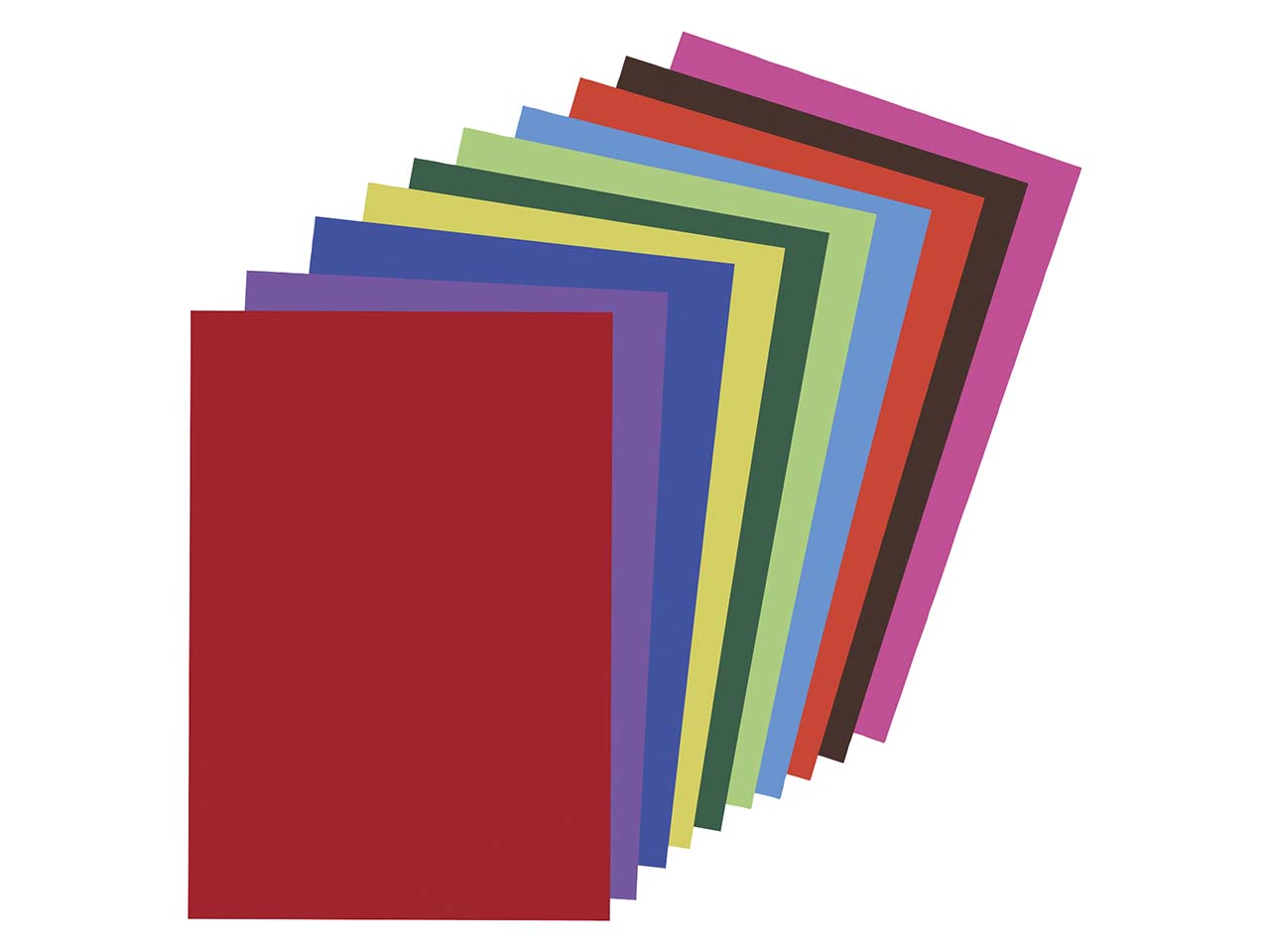 maildor Tonzeichenpapier 130 g/m², sortierte Farben, 100 Blatt, DIN A4