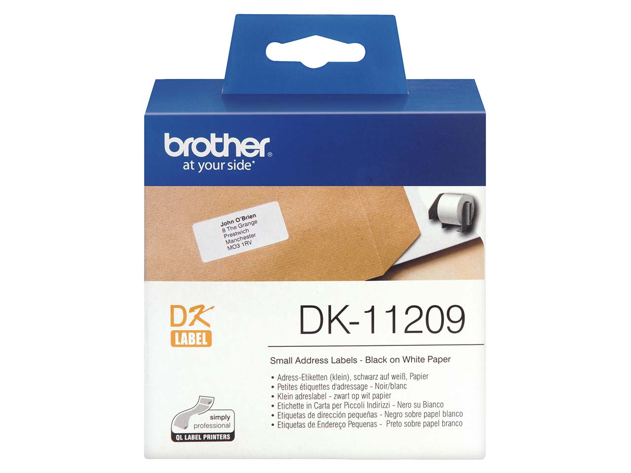Brother Adressetiketten 'DK-11209' 62 x 29 mm