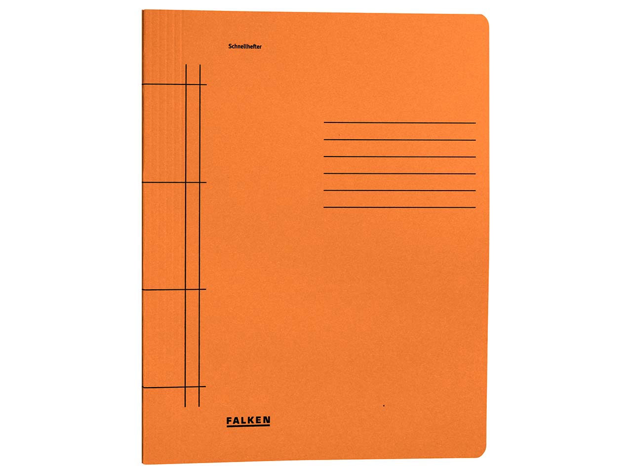 Falken Schnellhefter 250g/m² orange