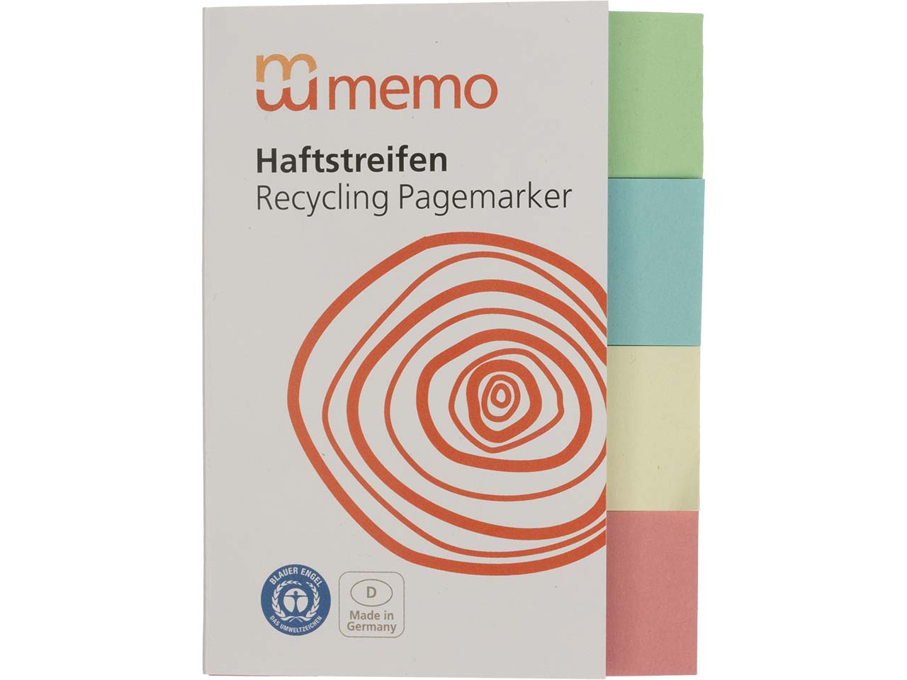 memo Recycling-Haftstreifen 4 x 25 x 75 mm