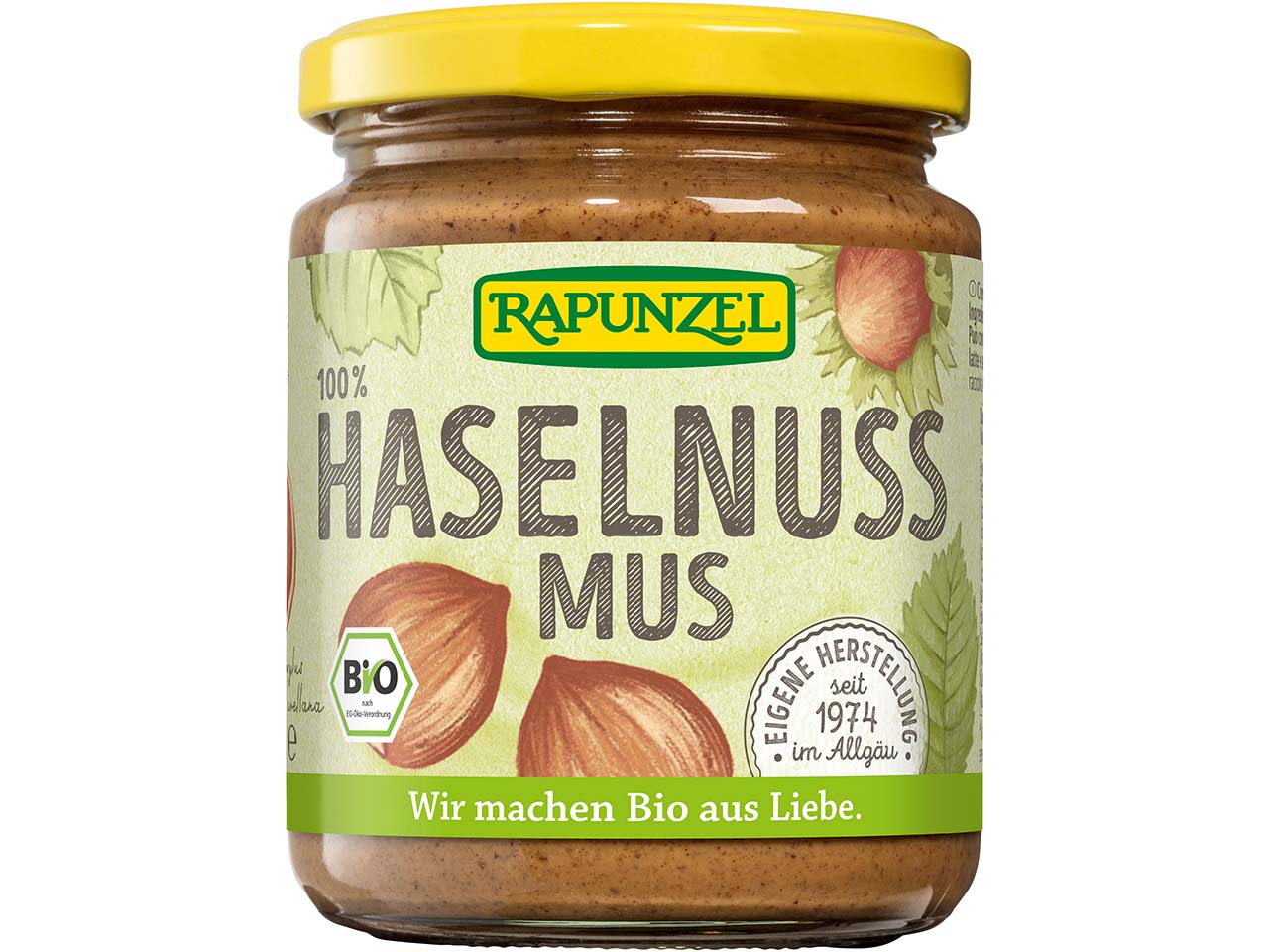 RAPUNZEL Bio-Haselnussmus, 250 g