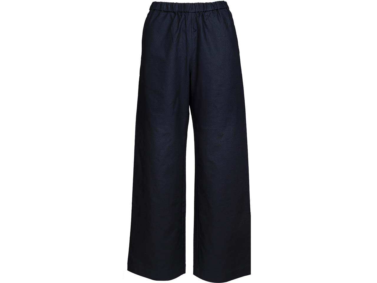 MELA Bio-Damen-Hose "TURVI" aus Kreppstoff, schwarz, Gr. S