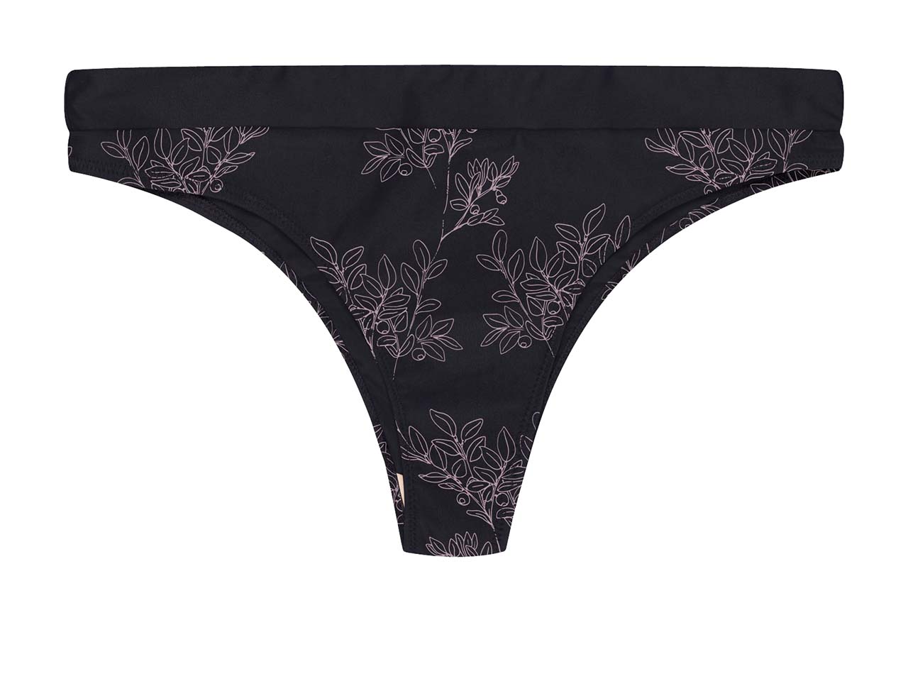 bleed Bio-Damen-Bikini-Pants "Eco Econyl", black, Gr. M