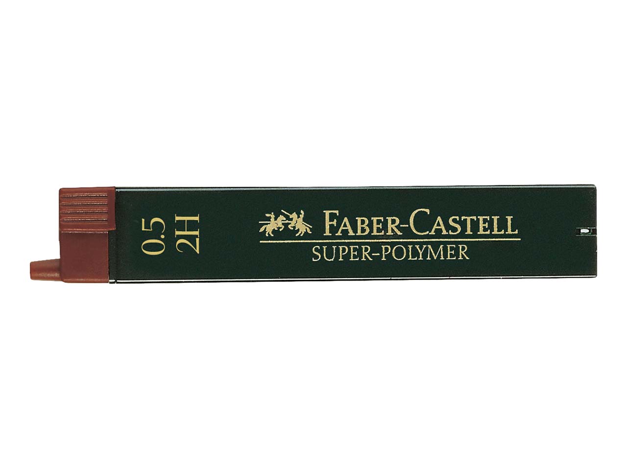 12 Faber-Castell Ersatzmine für Druckbleistifte 'Super-Polymer' 0,5 mm 2H