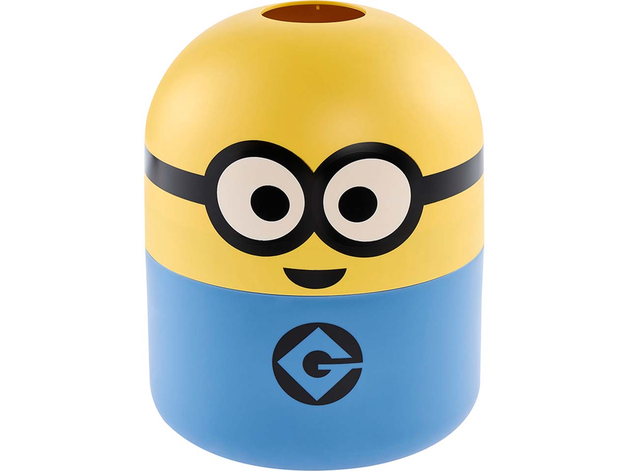 keeeper Aufbewahrungsbox "Bob Minions" mit Eingriffloch, Ø 20 x 25,5 cm, 6 l, yellow