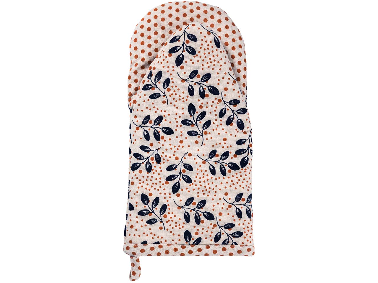 tranquillo Bio-Ofenhandschuhe "LEAVES", bunt