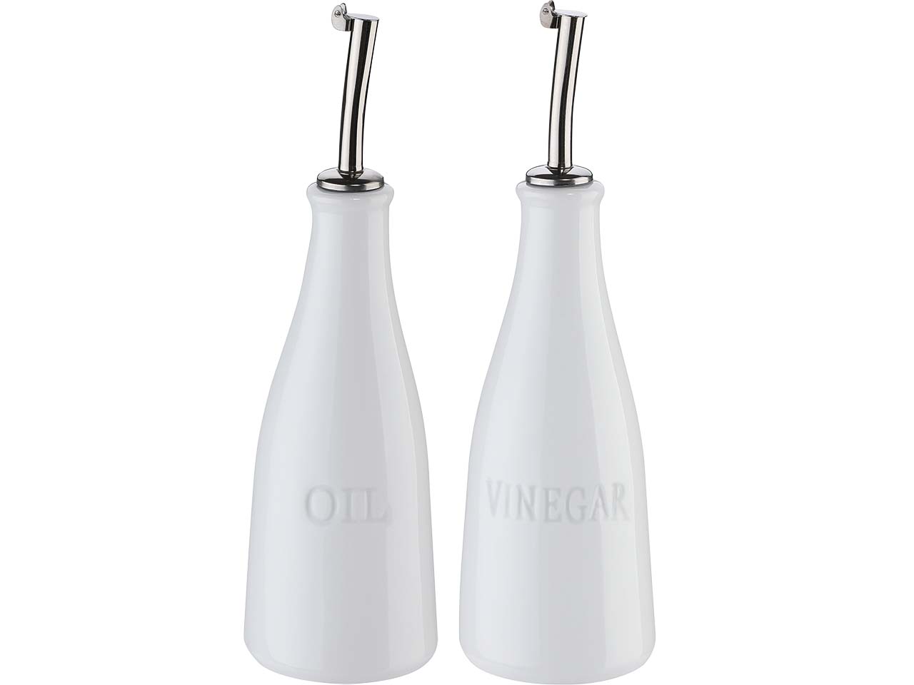 cilio Essig- und Ölflaschen "OIL & VINEGAR", 2er-Set