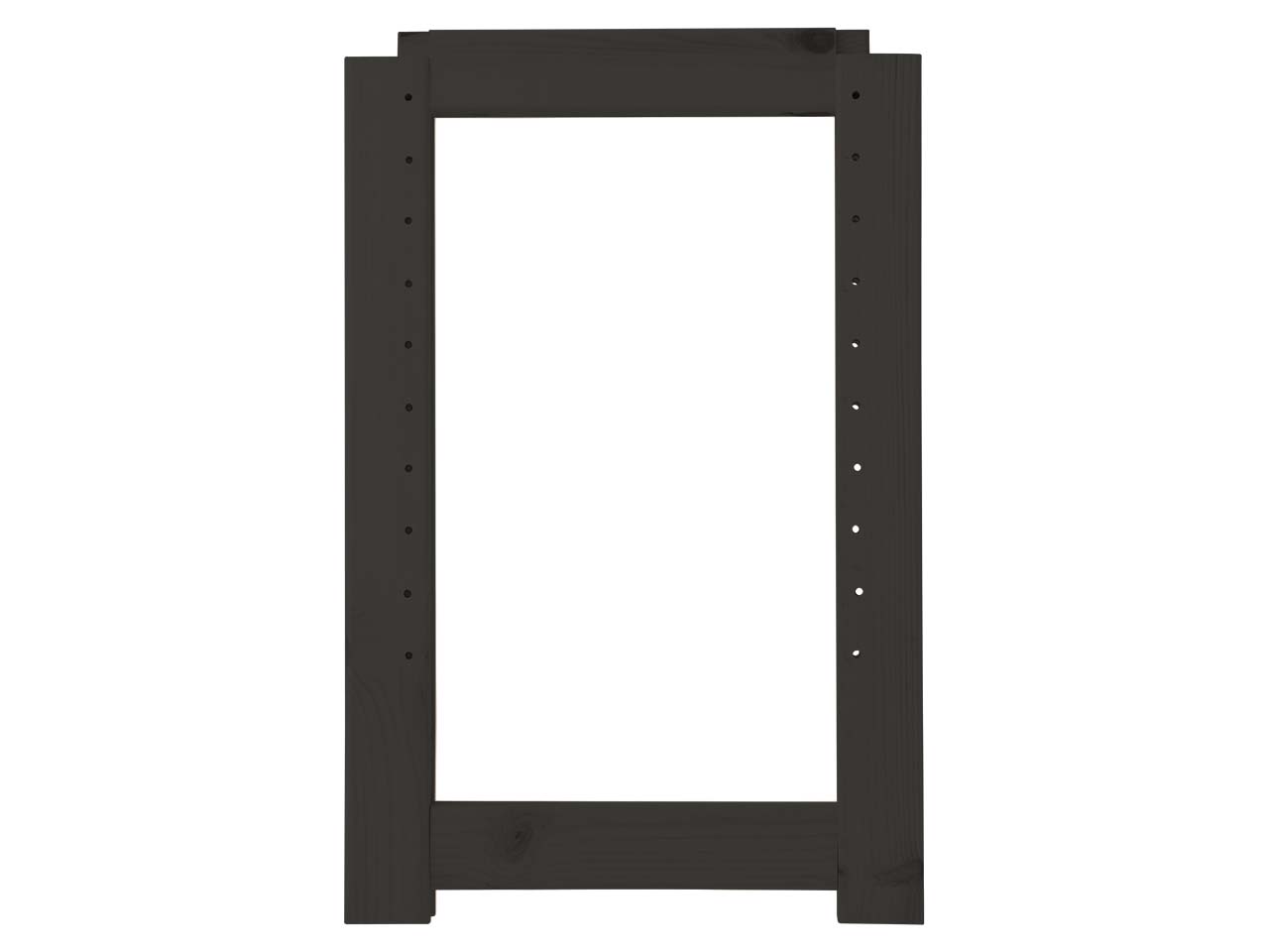 1 ABC Unterbauleiter "Classic" T 29,5 x H 45 cm, schwarz