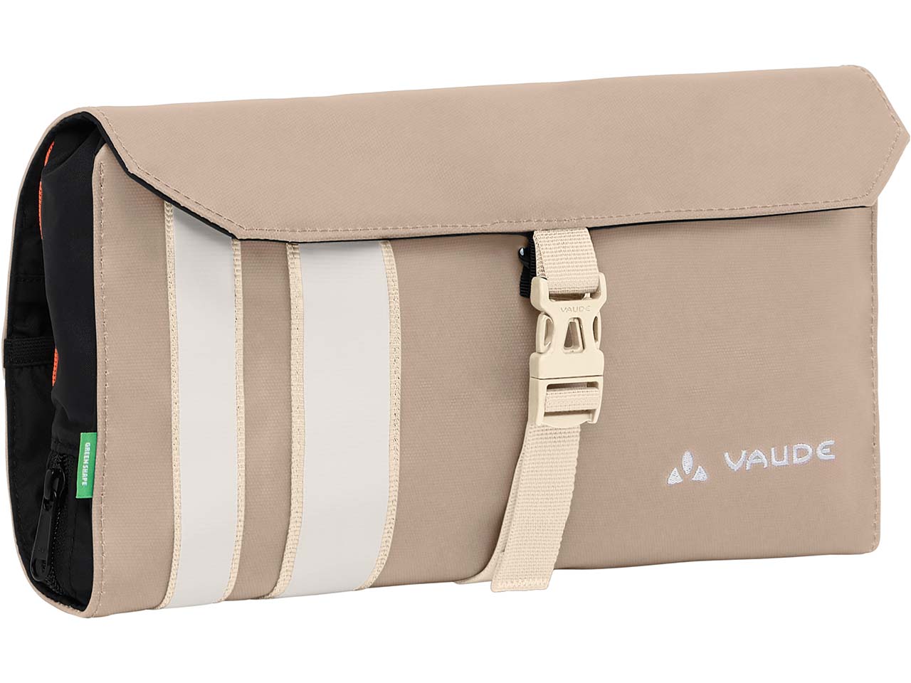 VAUDE Kulturbeutel "Socotra" zum Wickeln und Aufhängen, linen