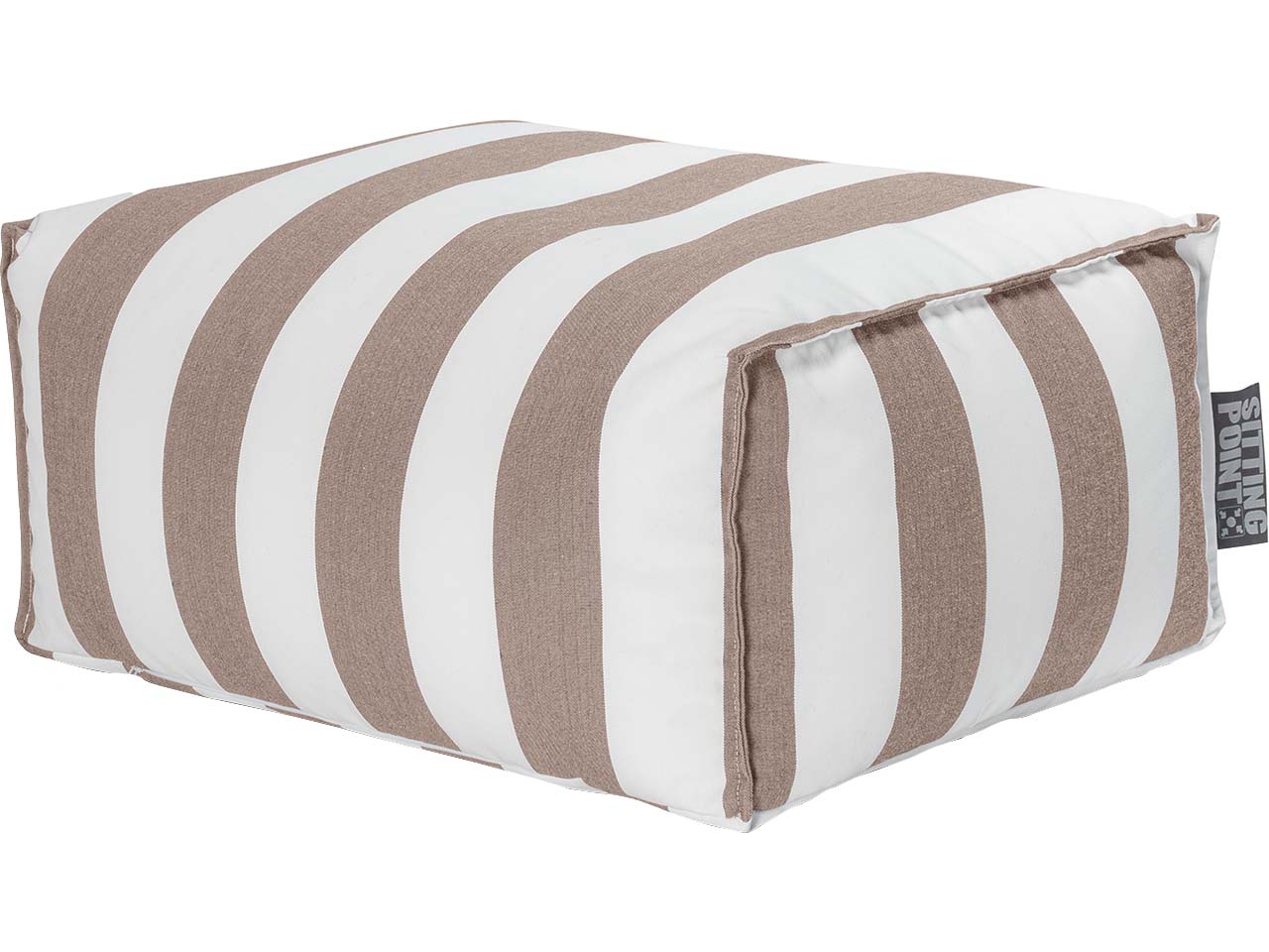 Sitzsack "Roll Santorin" outdoor, 55 x 65 x 35 cm, taube