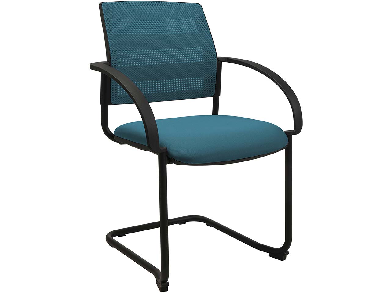 Topstar Besucherstuhl "AIRWORK MEETING 20.1" mit Armlehnen, petrol