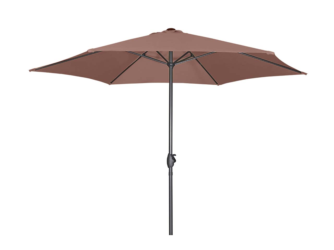 doppler Sonnenschirm "Basic Lift Neo" Ø 300 cm, greige