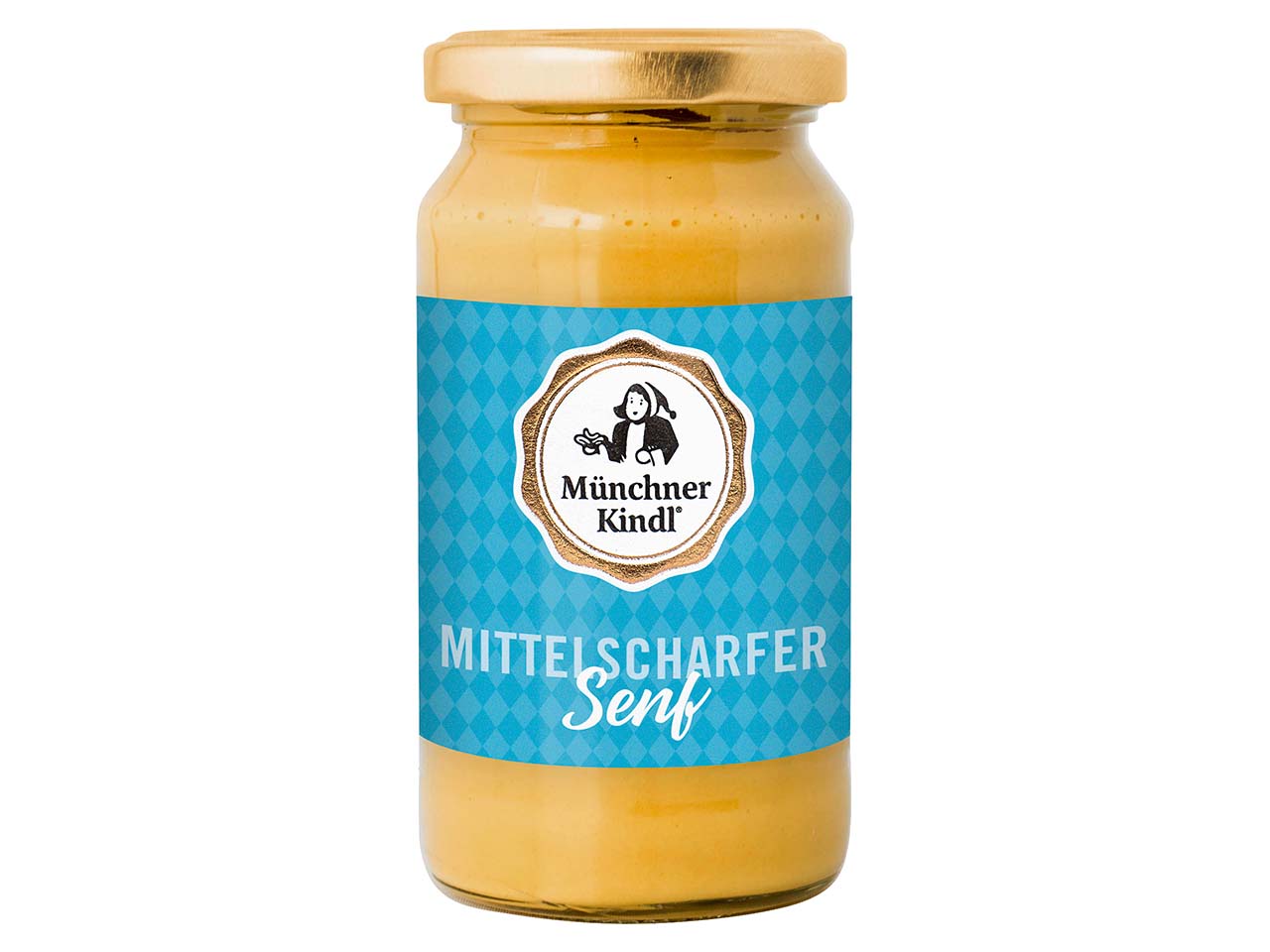 Münchner Kindl Mittelscharfer Bio-Senf 200 ml