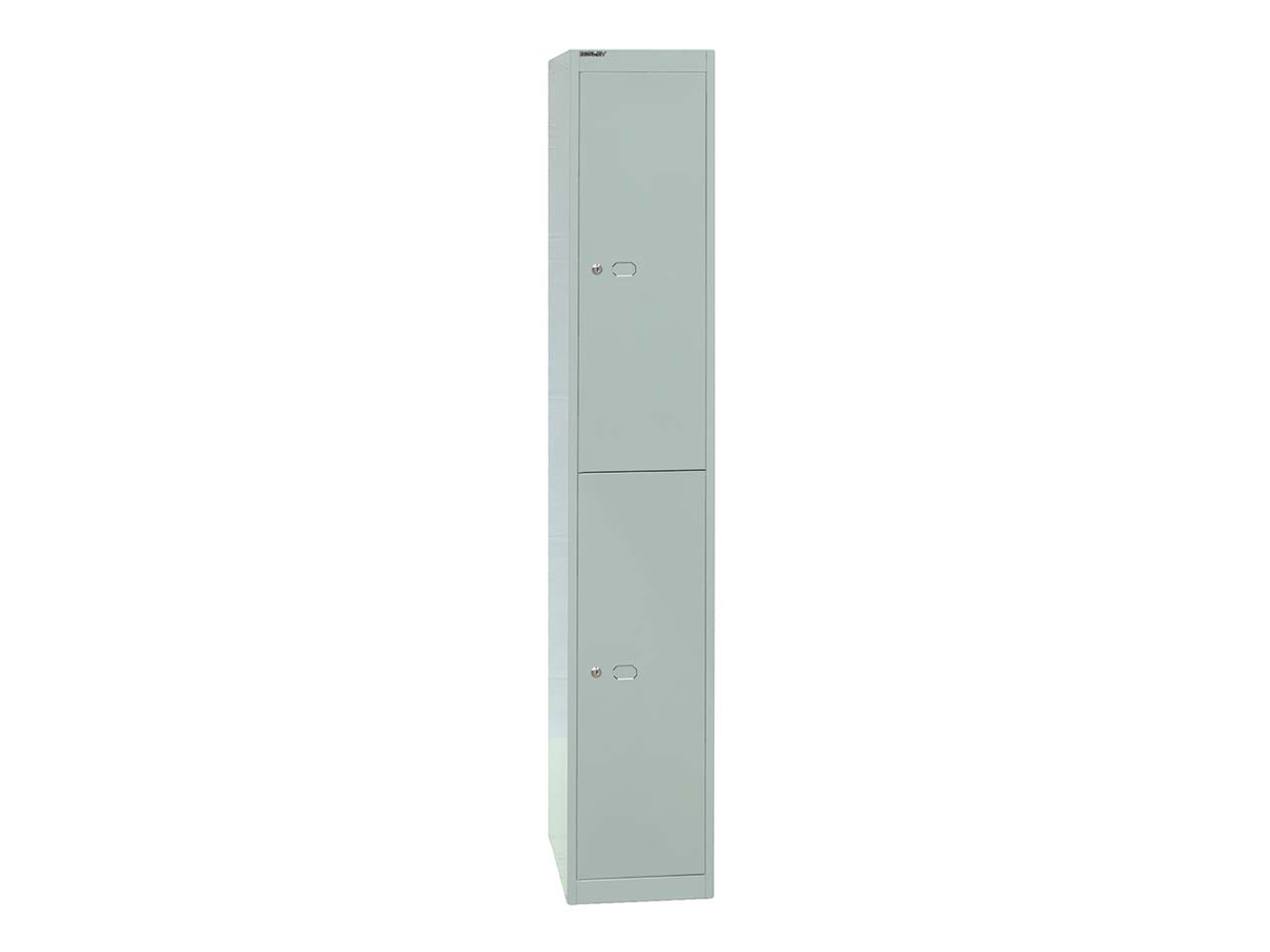 2 Fächerschrank lichtgrau 45