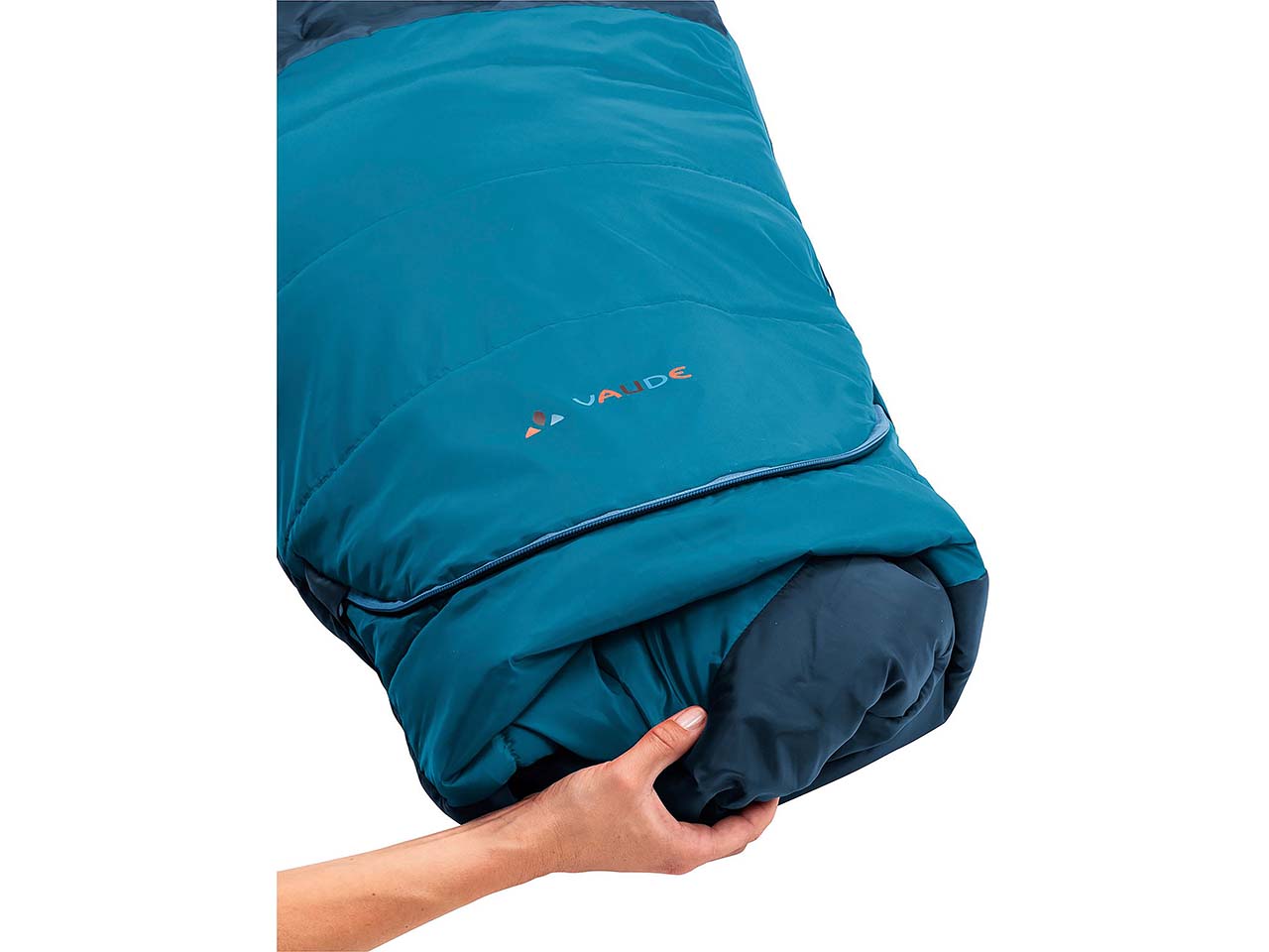 VAUDE Schlafsack 'Alpli Adjust 400 II SYN' für Kinder, baltic sea
