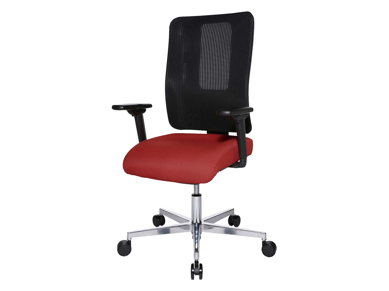 Topstar Bürodrehstuhl "Sitness Open X Deluxe (N)" mit Armlehnen rot
