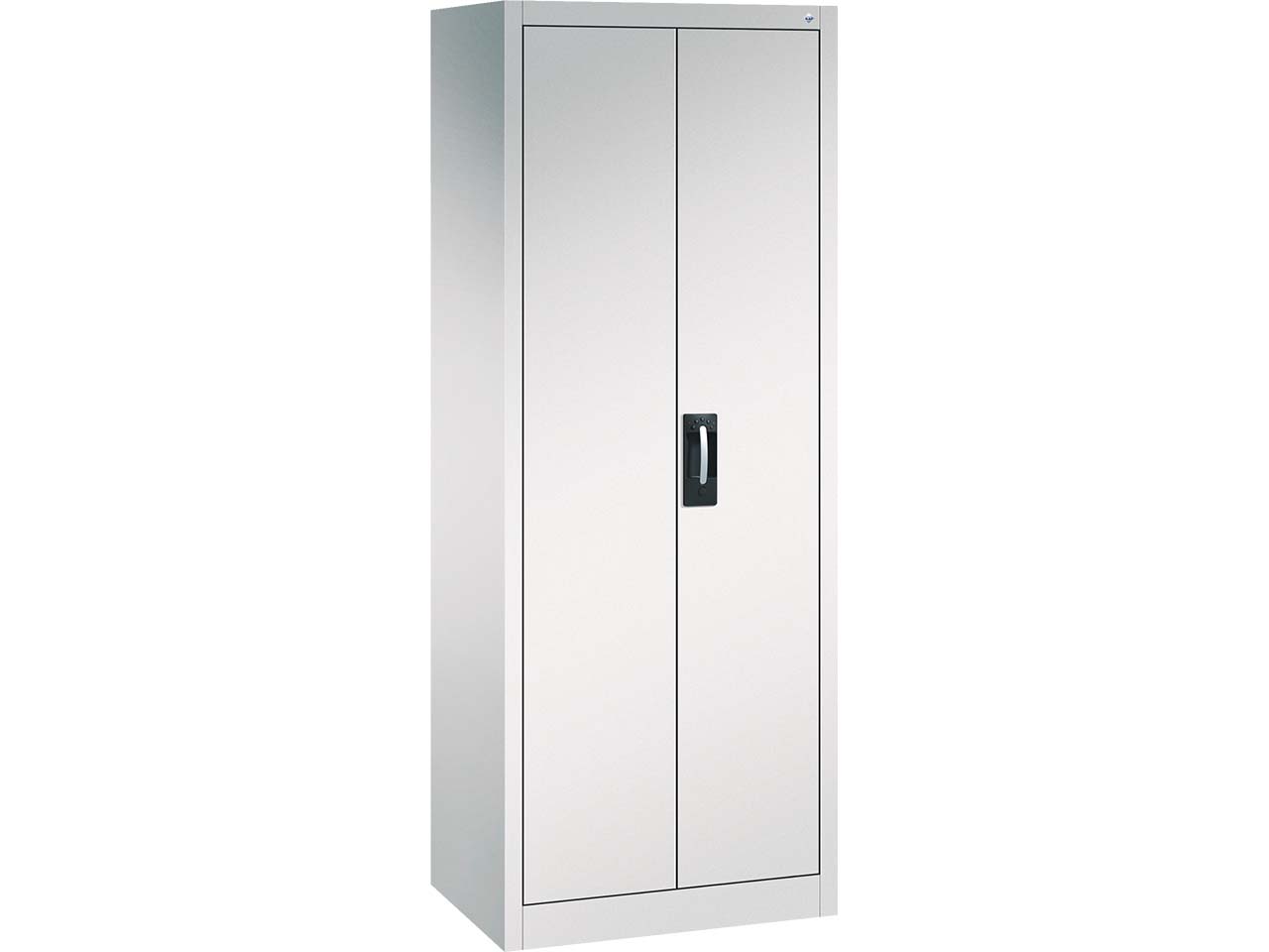 C+P Stahlschrank mit Flügeltüren "Acurado" H1950xB700xT500mm, Lichtgrau/Lichtgrau