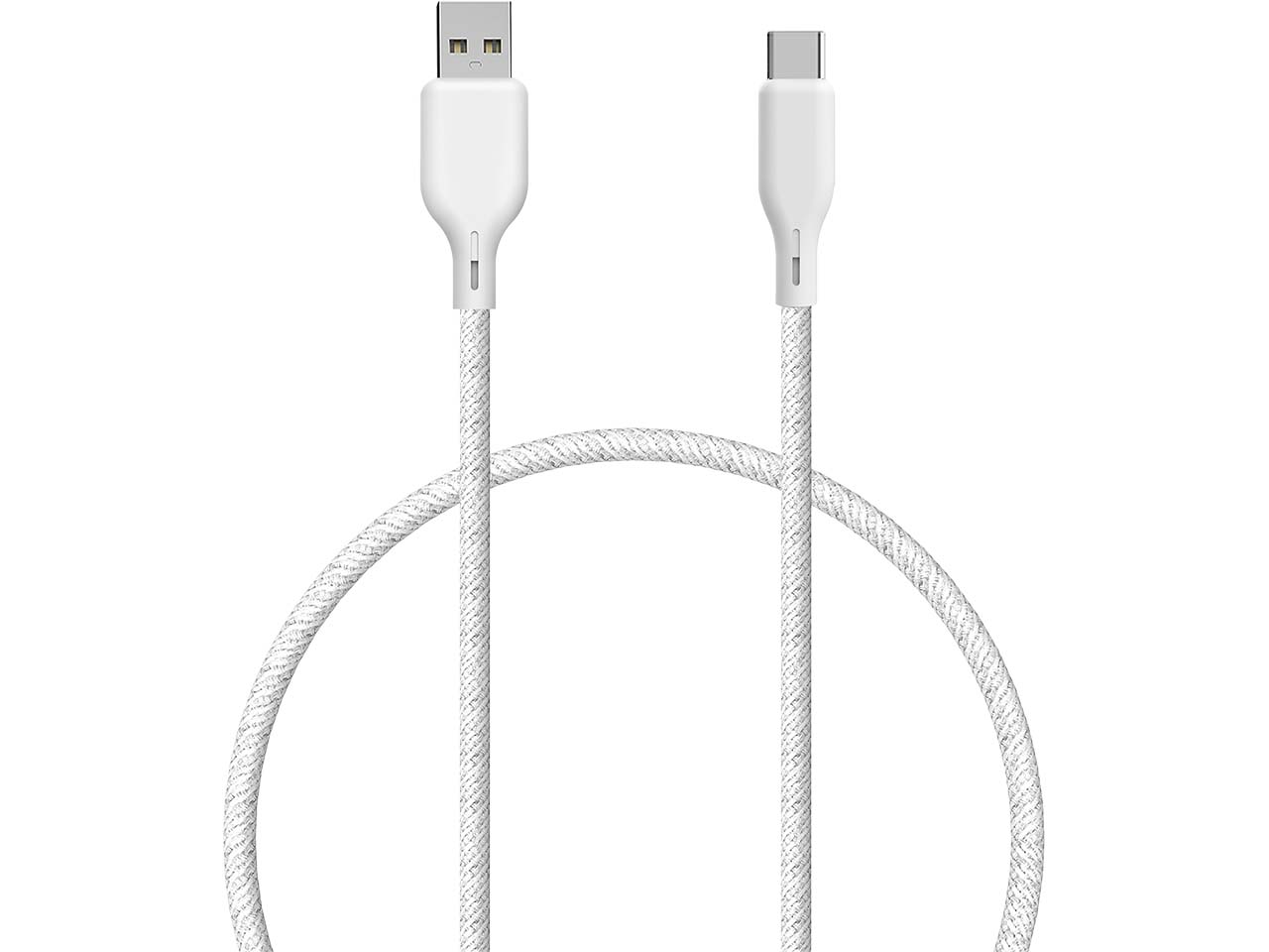 Upström Ladekabel "ESSENTIALS" USB-A auf USB-C, 480 Mbps, weiß, 1,2 m