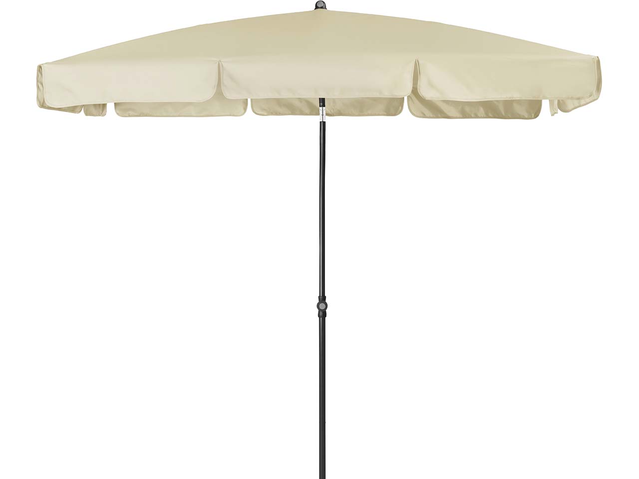 doppler Sonnenschirm "SUNLINE NEO WATERPROOF" 225 x 120 cm, mit Tasche, natur