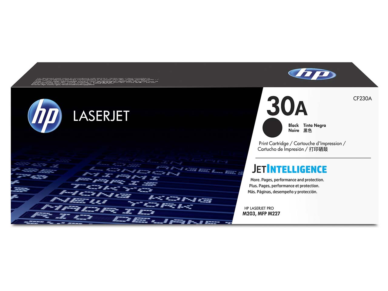 hp Druckkassette CF230A, Nr. 30A schwarz