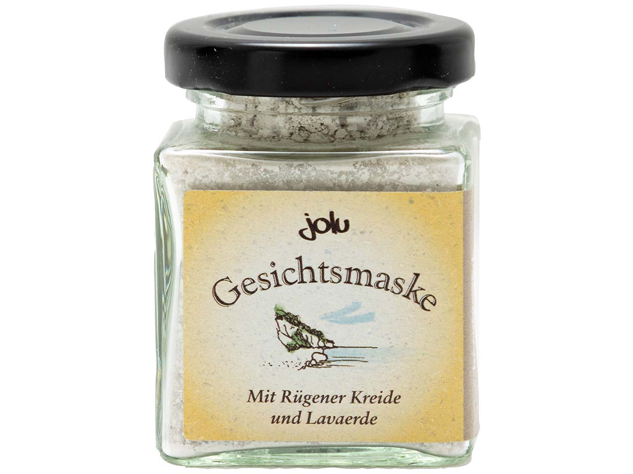 Jolu Gesichtsmaske "Kreide und Lavaerde", 80 g