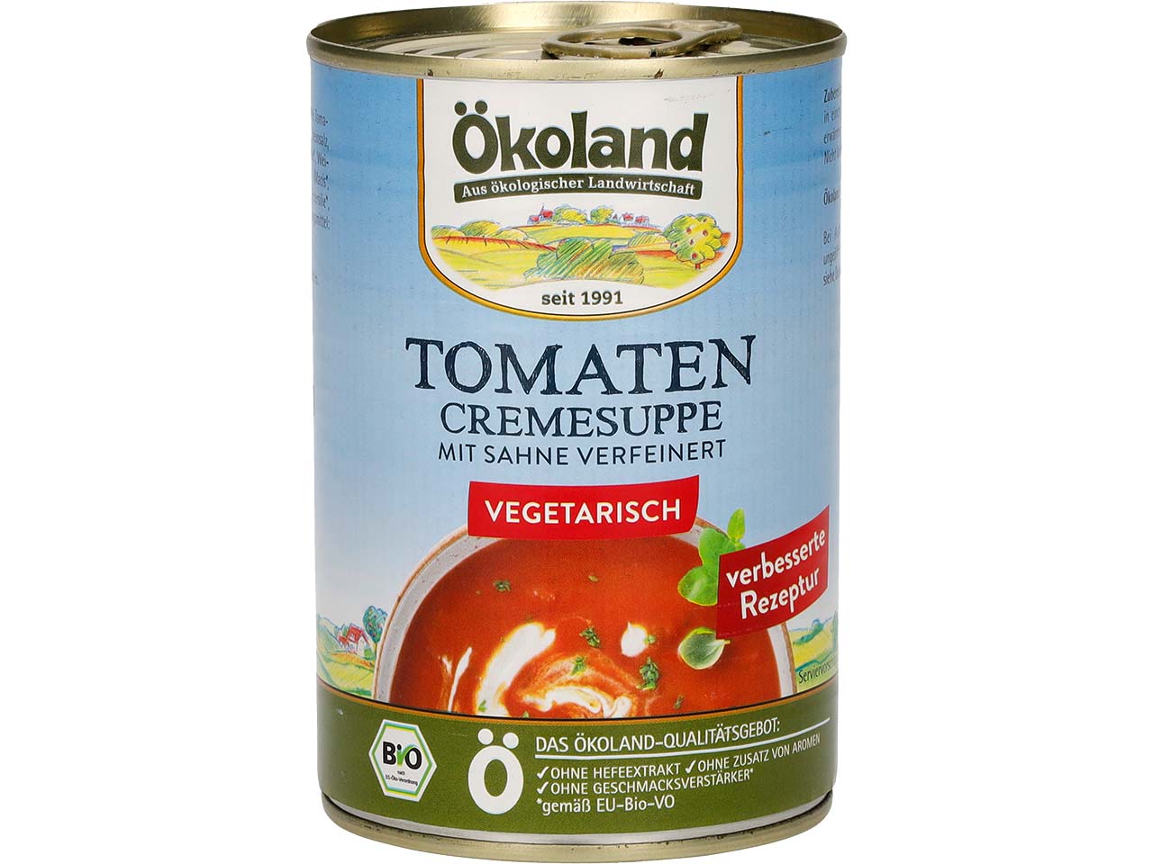 Ökoland Bio-Tomaten-Cremesuppe, 400 g