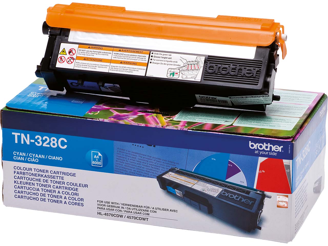 Brother Toner TN-328C cyan