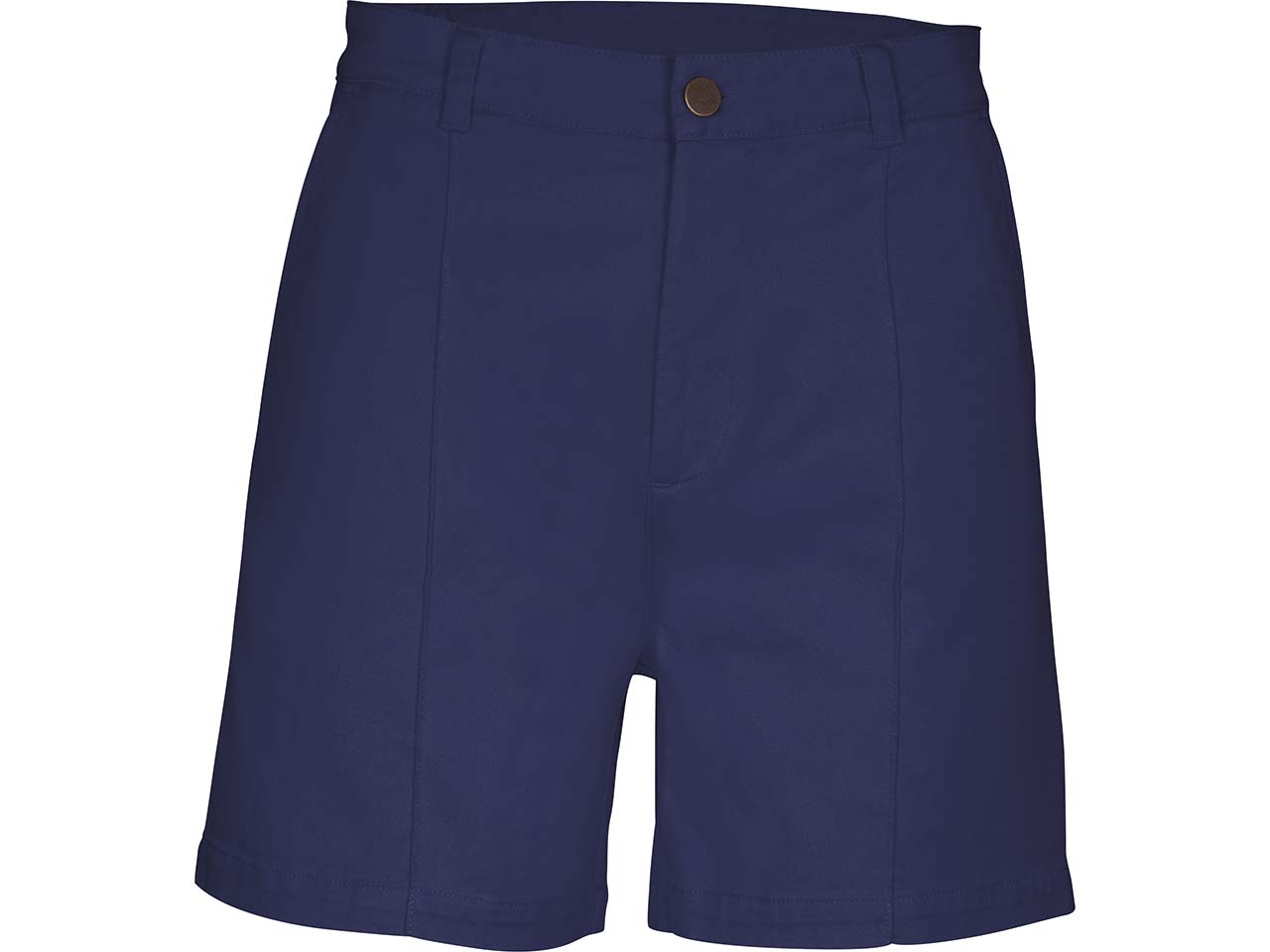 ORGANICATION Bio-Damen-Short High Waist, navy, Gr. L