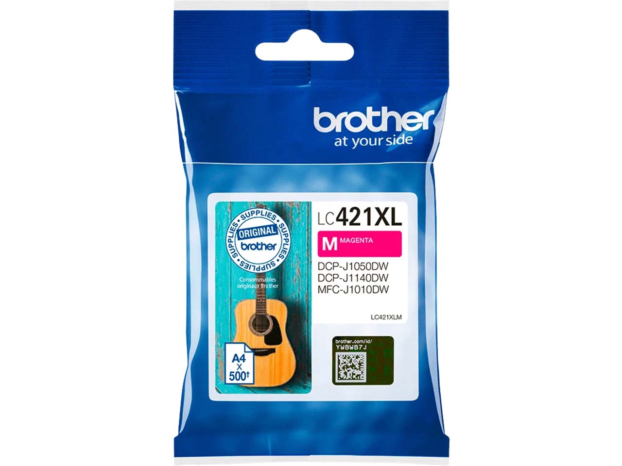 Brother Tintenpatrone LC-421XLM magenta