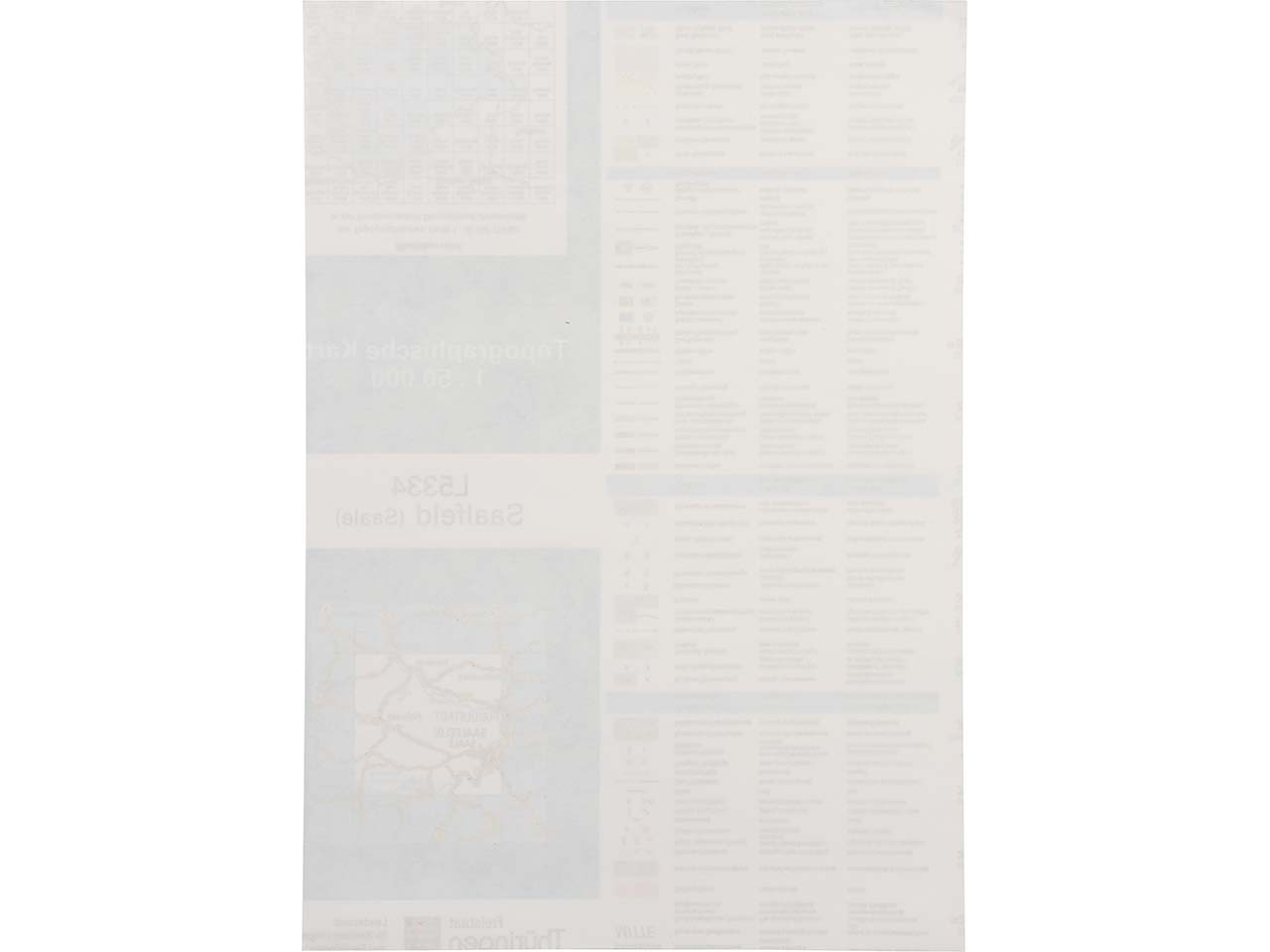 DRP Notizblock A4 blanko, 100 Blatt