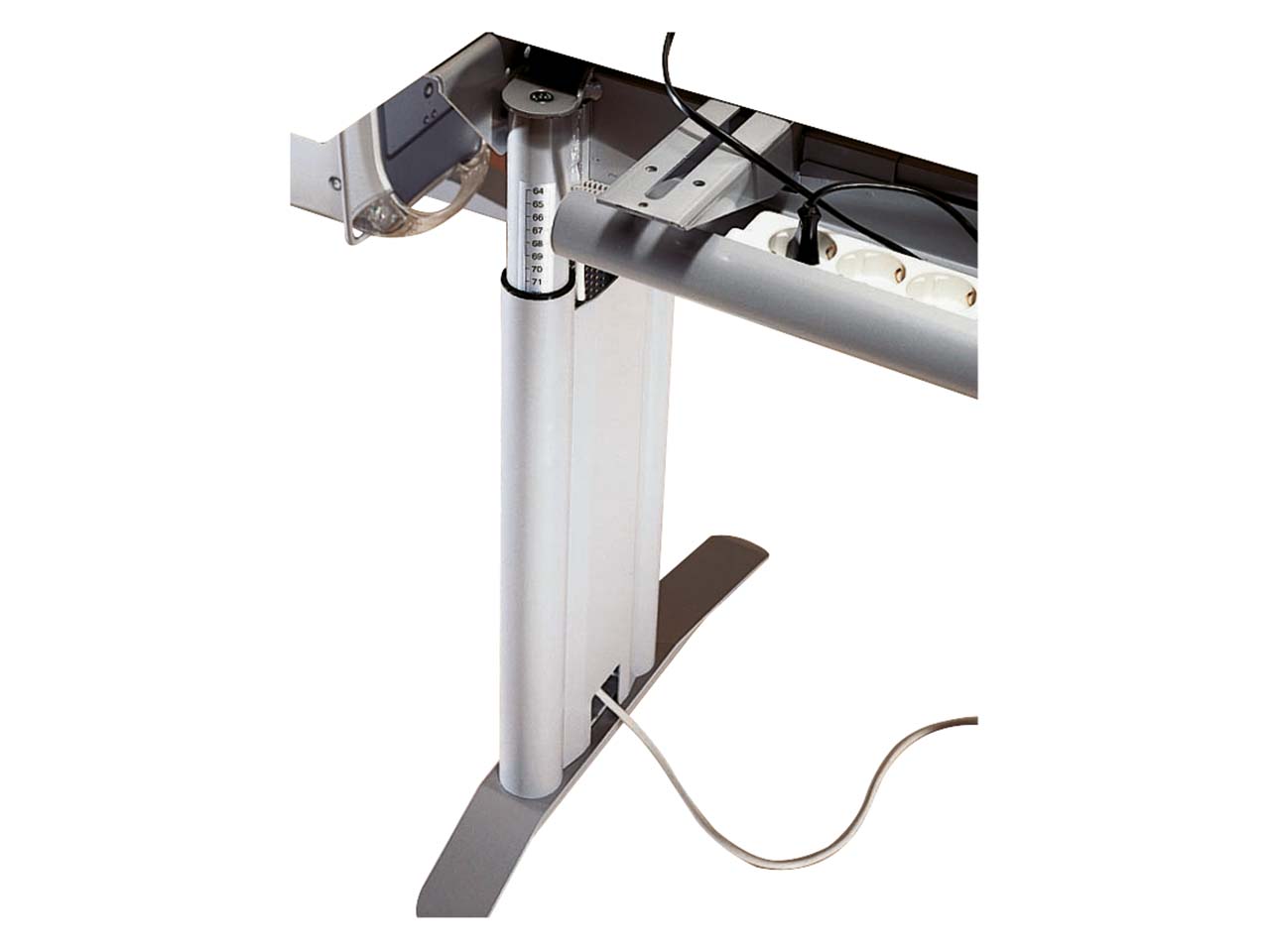 Kabelkanal CONTACT 'Pure' 80 cm silber