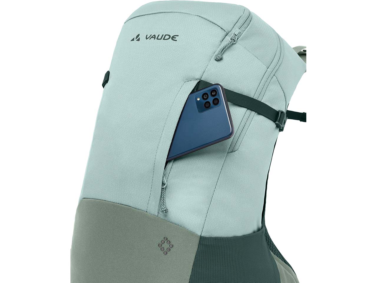 VAUDE Damen-Rucksack "Skomer Zip 22" mit frauenspezifischer Konstruktion, dusty fern